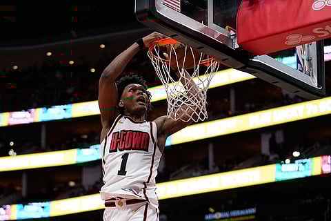 NBA Basketball Game: Los Angeles Lakers vs Houston Rockets