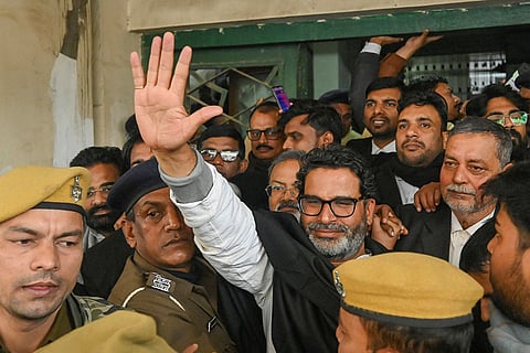 Prashant Kishor produced before court