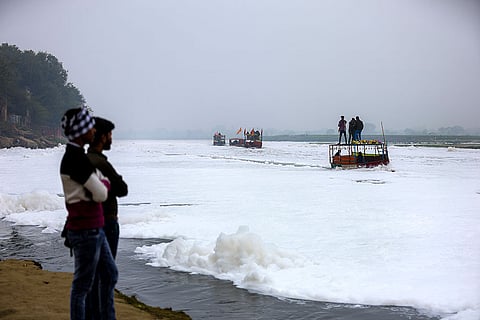 Yamuna river pollution