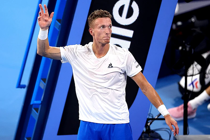 Australia Tennis Brisbane International 2025 Jiri Lehecka vs Reilly Opelka photo gallery: 4