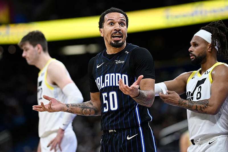 NBA Basketball Utah Jazz vs Orlando Magic pics: Cole Anthony