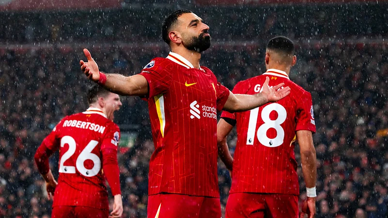 Liverpool striker Mohamed Salah