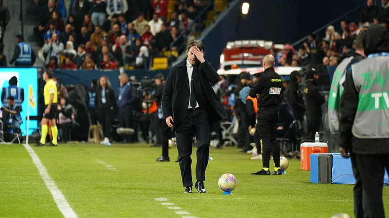 Inter head coach Simone Inzaghi - null
