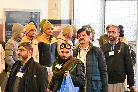 Pakistani pilgrims arrive in Ajmer