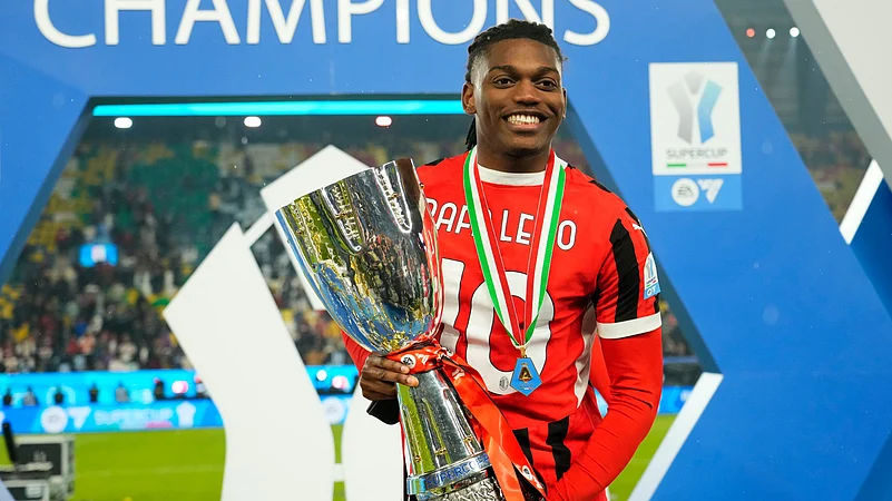 Milan winger Rafael Leao