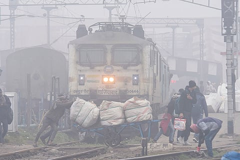 Weather: Winter Fog in Patna
