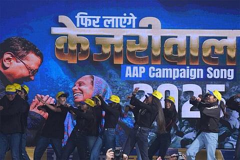 AAP launches campaign song for Delhi Assembly polls
