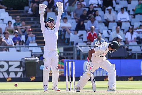 RSA Vs PAK, 2nd Test: South Africa's Kyle Verreynne appeals for the wicket of Pakistan's Aamir Jamal