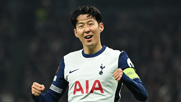 Tottenham captain Son Heung-min - null