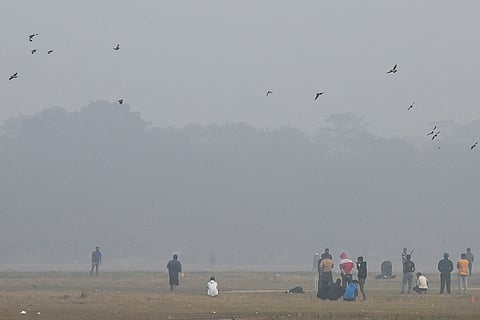 Weather: Winter fog in Kolkata