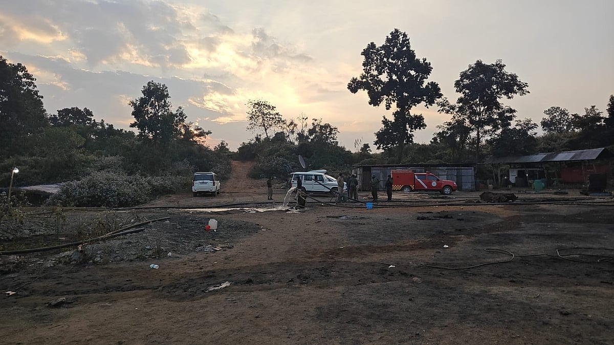 | Photo: X :  9 Labourers Trapped Inside Flooded Coal Mine In Dima Hasao; Rescue Ops Underway