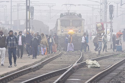 Weather: Winter Fog in Patna
