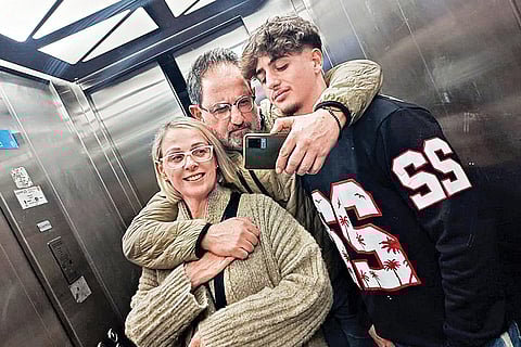 From Ground Zero: Raffi Saatdjian, a dentist from Beirut, with his wife and son. His wife was seriously injured in the 2020 Beirut Port attack and left the country with the son