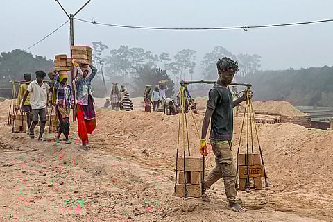 Weather: Winter fog in WB's Nadia