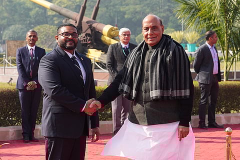 Maldivian Defence Minister in Delhi