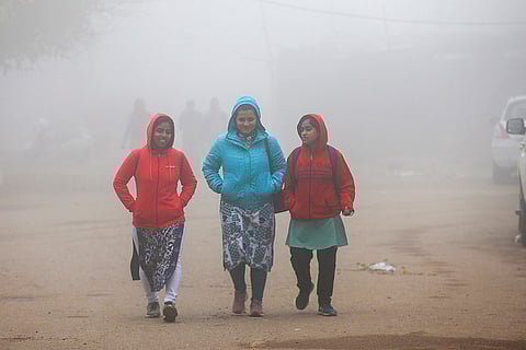 Weather: Winter fog in Jammu