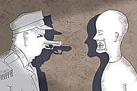 As Right Become Mainstream, The Centre Cannot Hold, Left Falls Apart Dialog 2011 Artwork by Berlin-based Syrian artist Sulafa Hijazi