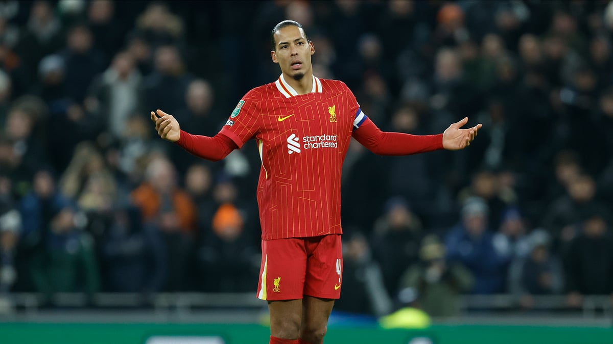 Virgil van Dijk was disappointed with the referee in Liverpool's defeat to Tottenham