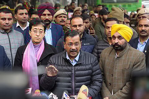 AAP leaders meet ECI