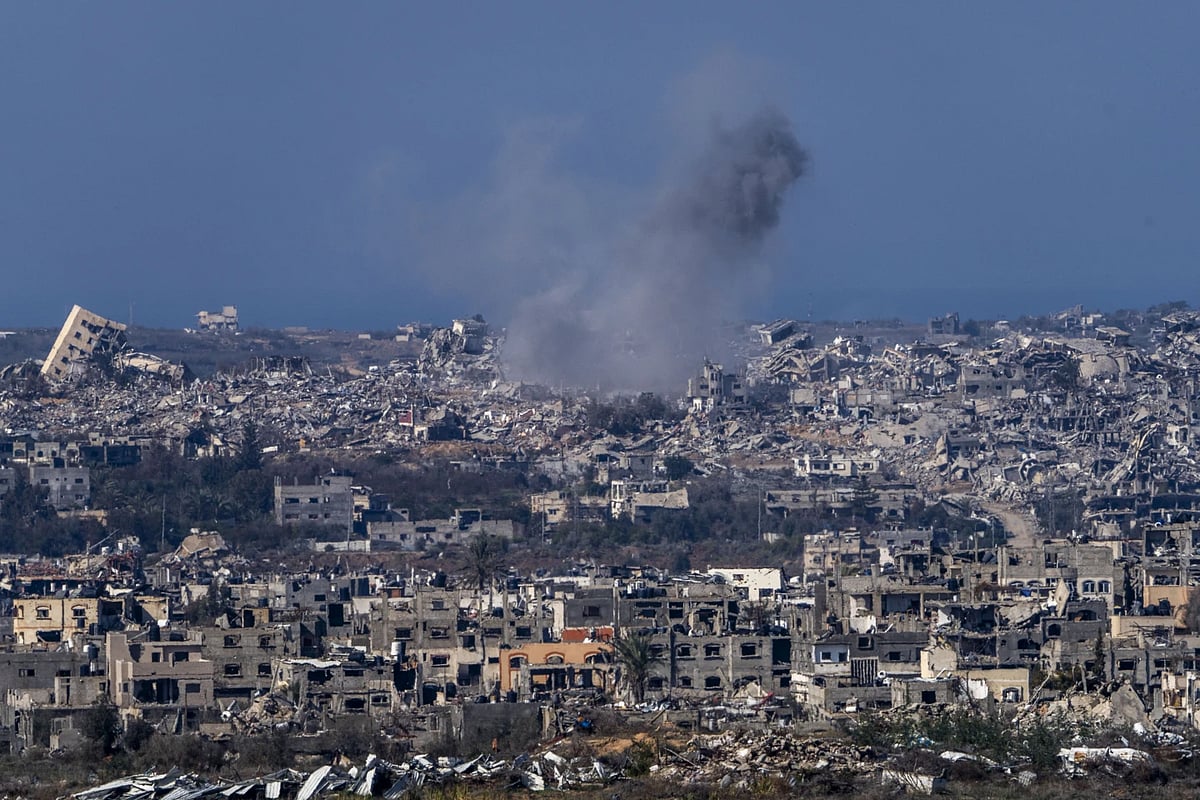 AP : Gaza strip desctruction