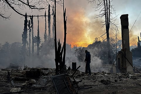 Palisades Fire in Los Angeles