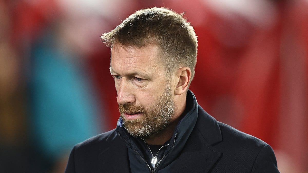 Graham Potter has not managed since leaving Chelsea