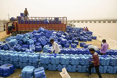 Preparations for Maha Kumbh Mela 2025