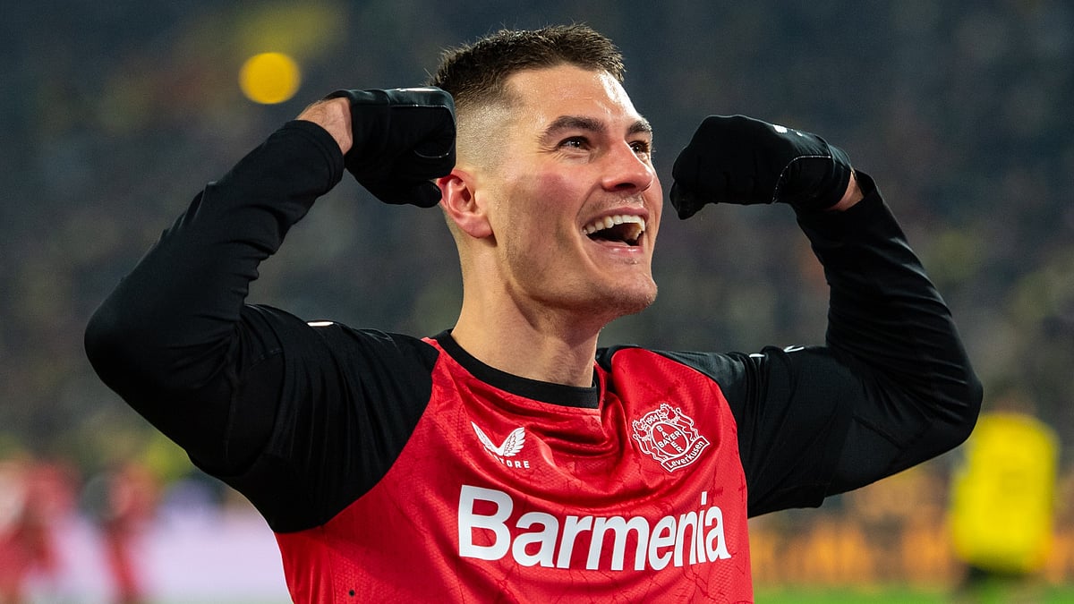 Bayer Leverkusen goalscorer Patrik Schick