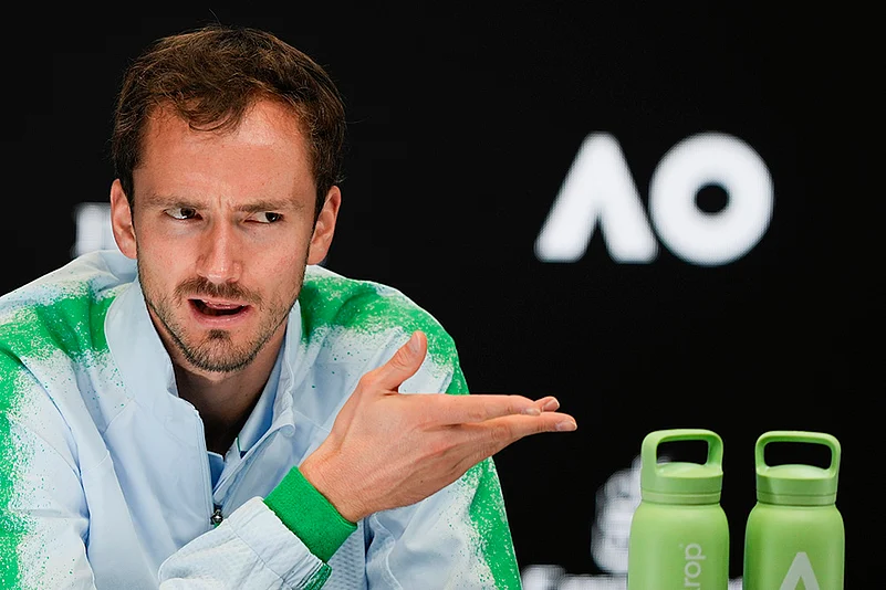 Australian Open tennis championship press conference in Melbourne: Daniil Medvedev