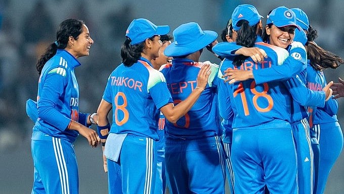 X/BCCIWomen : IND-W vs IRE-W 1st ODI: India Women are in action against Ireland Women in Rajkot.