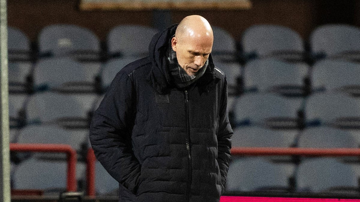 Philippe Clement was upset with Rangers' display against Dundee