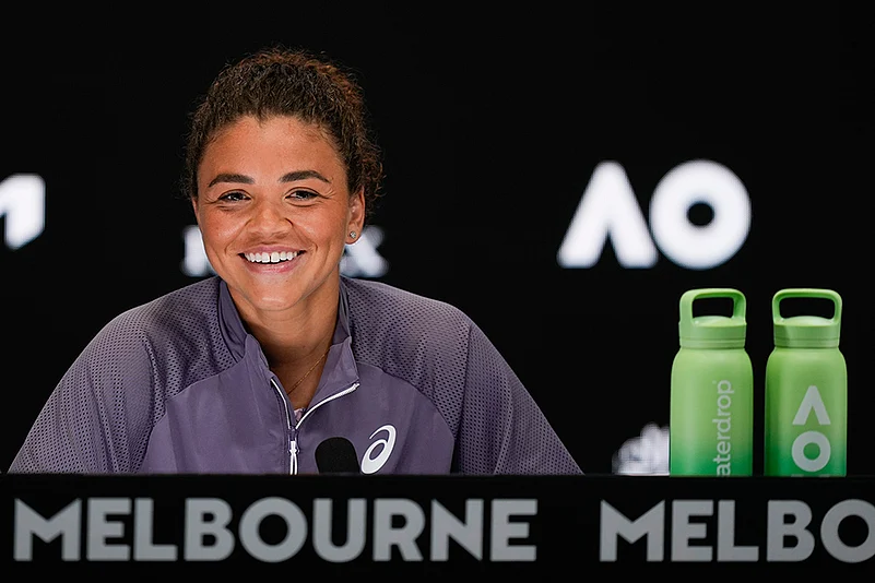 Australian Open tennis championship press conference in Melbourne: Jasmine Paolini
