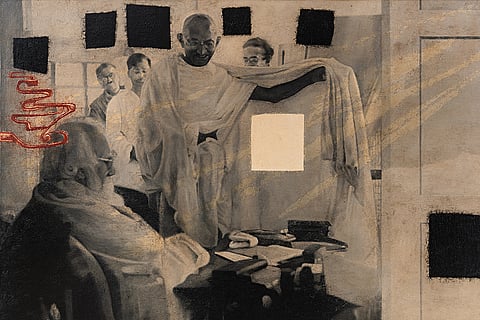 ‘Morning Rays’ Artwork by Atul Dodiya