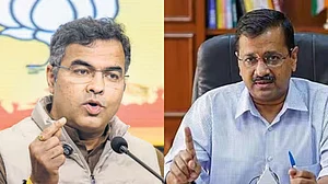 | Photo- PTI/File : Delhi Election 2025: Parvesh Verma Attacked Arvind Kejriwal; Says He Is In Fear Of 'Electoral Defeat'