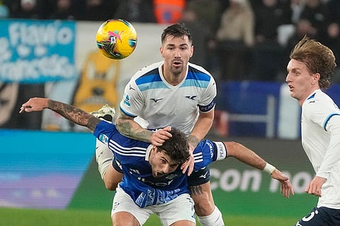 Italian Serie A Soccer Match: Lazio vs Como