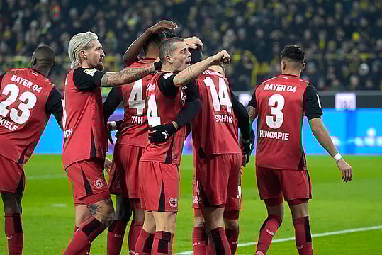 German Bundesliga 2024-25: Patrik Schick's Brace Helps Bayer Leverkusen Beat Borussia Dortmund - In Pics