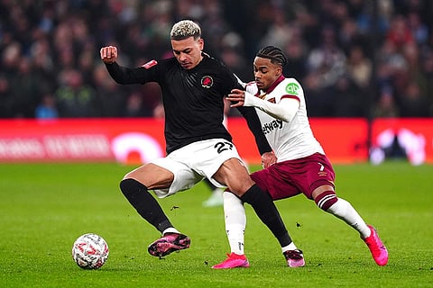 Britain Soccer FA Cup: Aston Villa vs West Ham United