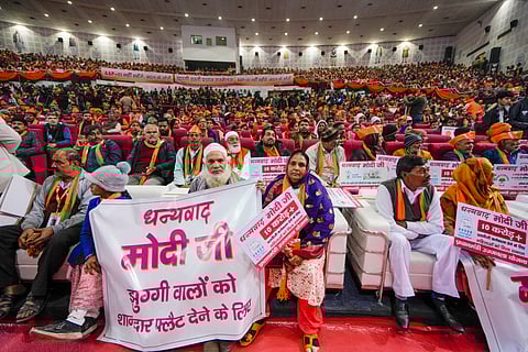 Jhuggi Pradhan Sammelan in Delhi