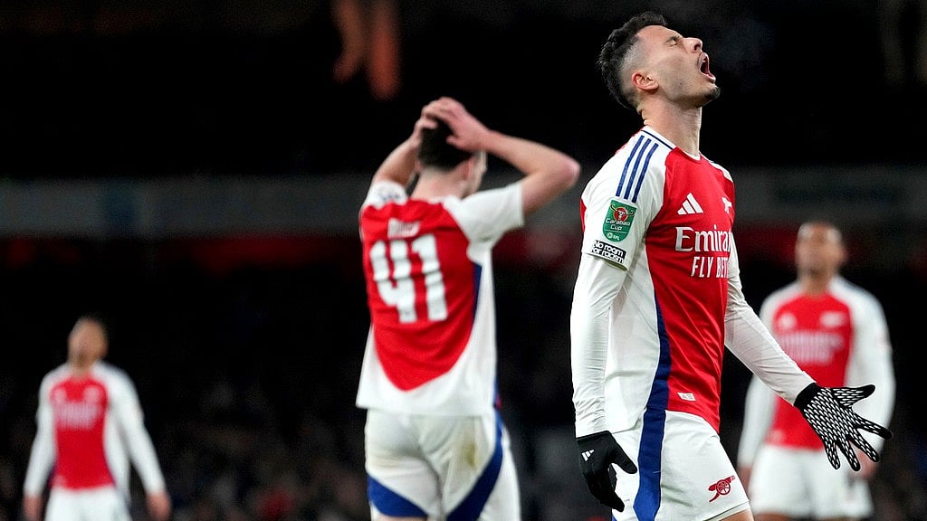 Arsenals Gabriel Martinelli EFL Cup semi-final