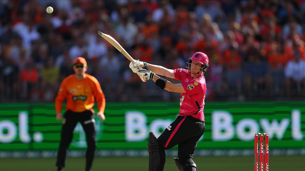 Photo: X | Fox Cricket : Sydney Sixers batter Steve Smith.