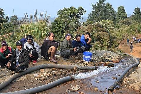 Assam Coal Miners Trapped