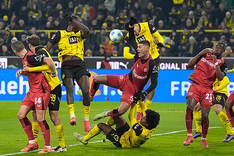 Bundesliga Soccer: Bayer Leverkusen vs Borussia Dortmund