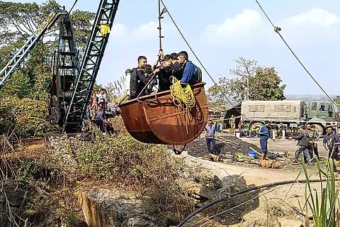 Assam Coal Miners Trapped