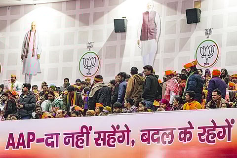 Jhuggi Pradhan Sammelan in Delhi