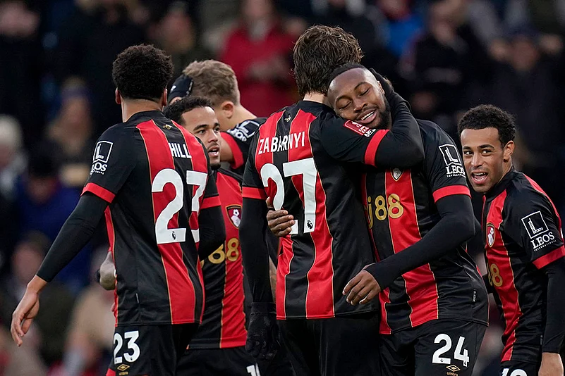 FA Cup soccer Bournemouth and West Bromwich Albion: Antoine Semenyo