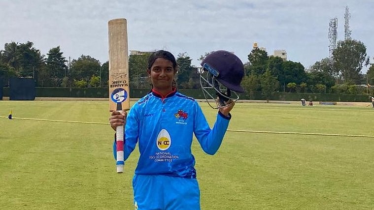 X/ @BCCIdomestic : Ira Jadhav of Mumbai smashed the highest individual score in Women's U19 One Day Trophy.