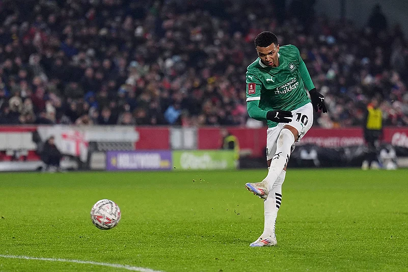 FA Cup soccer Brentford and Plymouth Argyle: Morgan Whittaker