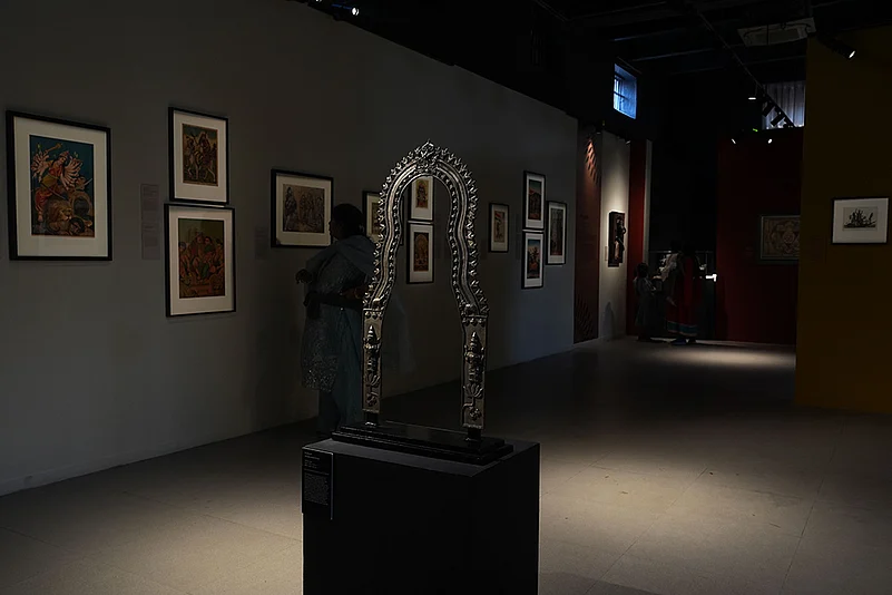 Bengal Biennale -
exhibition of Kali Reverence and Rebellion by Delhi Art Gallery
