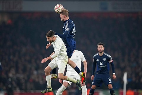 FA Cup Soccer: Arsenal vs Manchester United