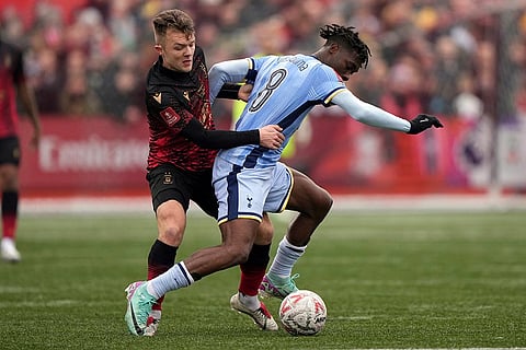 FA Cup Soccer: Tamworth vs Tottenham Hotspur